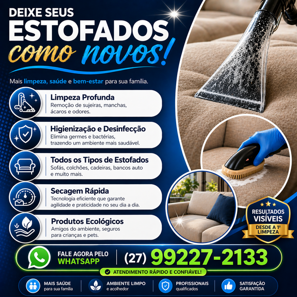 D Lavvi Higienização de Estofados Colchões